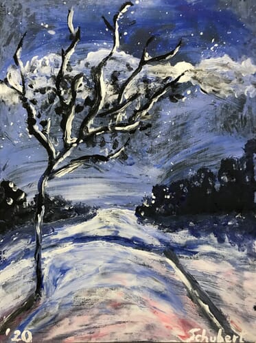 Winderbild Blaue Stunde